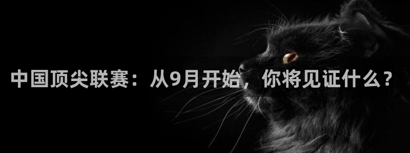 河豚体育nba直播在线观看：中国顶尖联赛：从9月开始，你将见证什么？